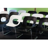 Chaise Hole - black
